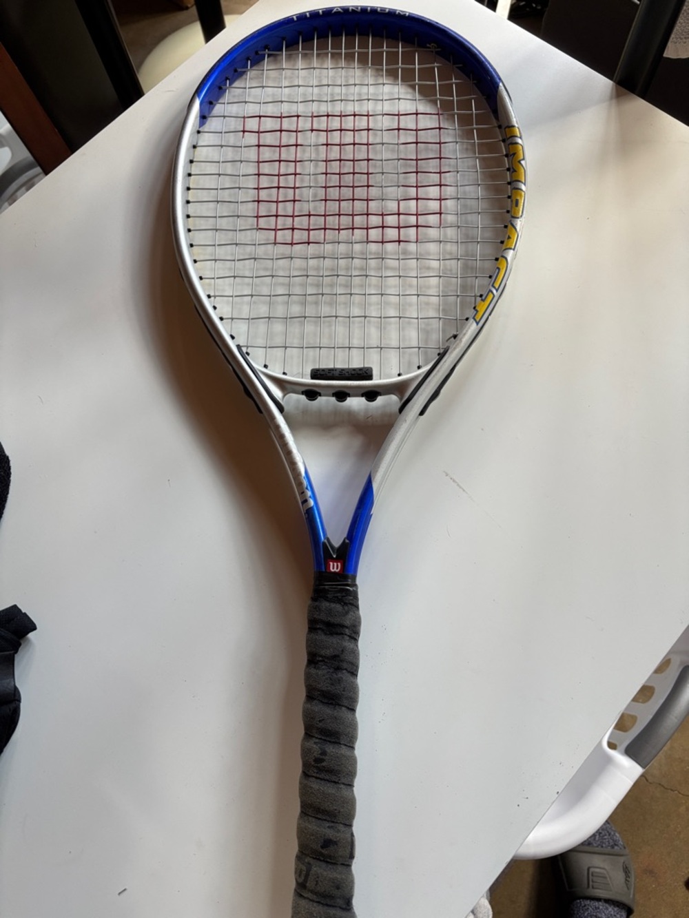 Wilson Titanium Impact Tennis Racket
